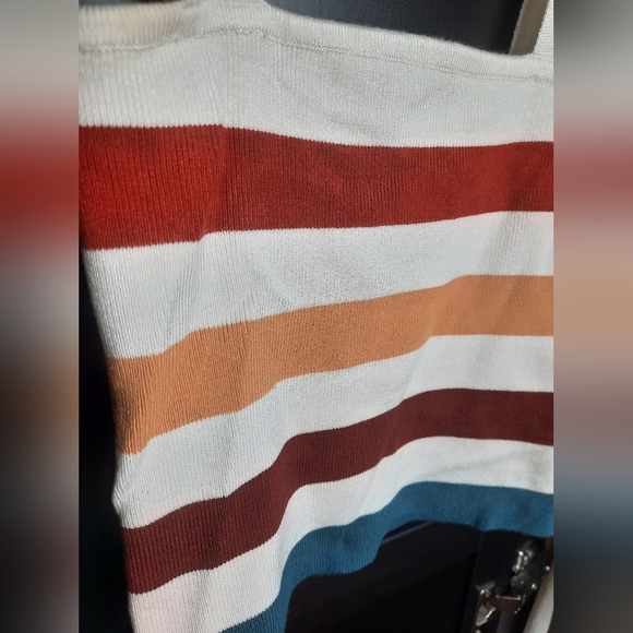 Forever 21 Striped and Cropped Sweater Tank - Picture 4 of 4